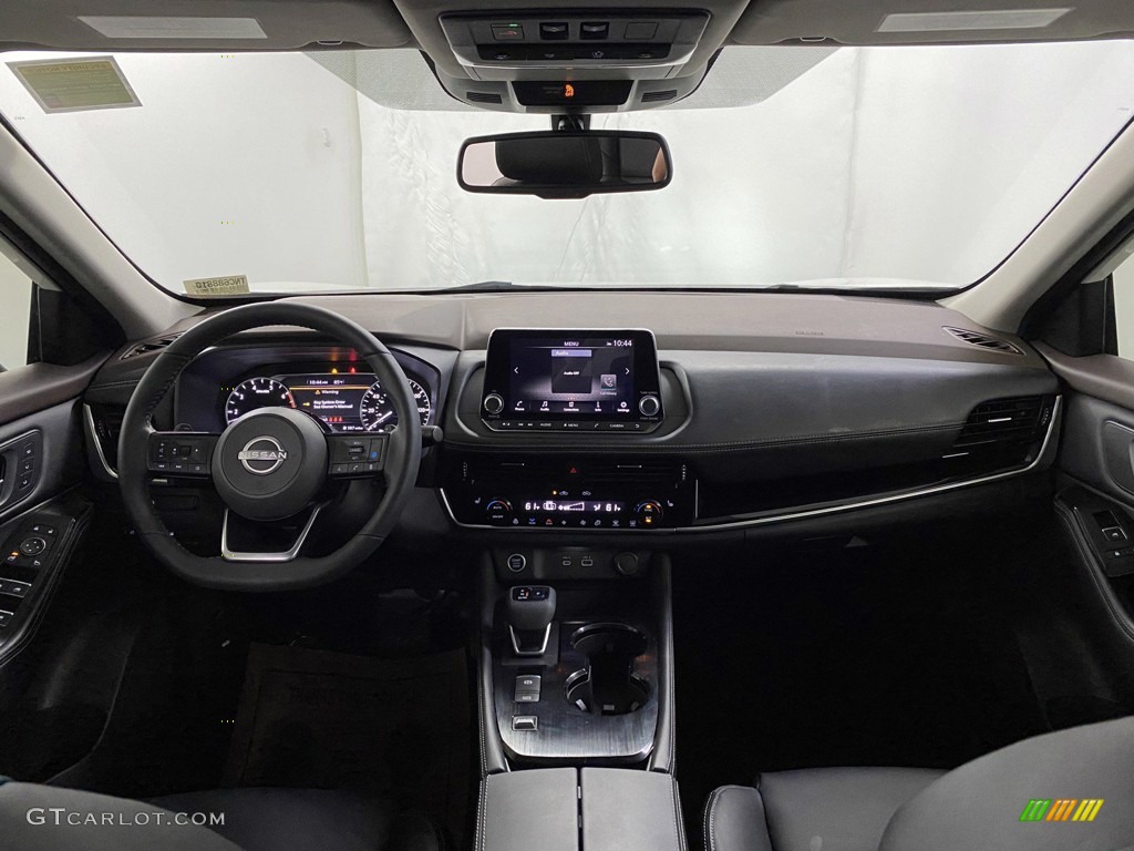2022 Nissan Rogue SL Charcoal Dashboard Photo #145298766