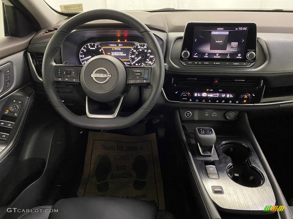 2022 Nissan Rogue SL Charcoal Dashboard Photo #145298793