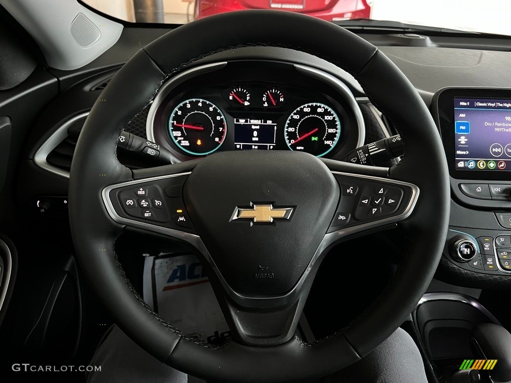 2023 Chevrolet Malibu LT Jet Black Steering Wheel Photo #145298799