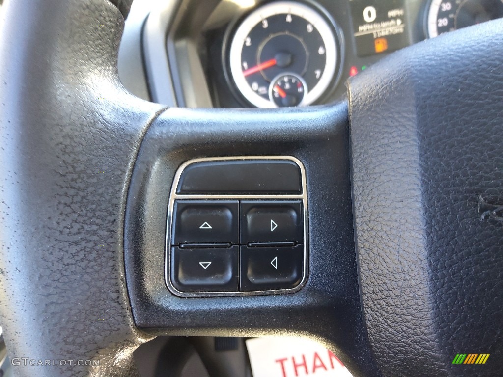 2016 Ram 3500 Tradesman Regular Cab Chassis Diesel Gray/Black Steering Wheel Photo #145298838