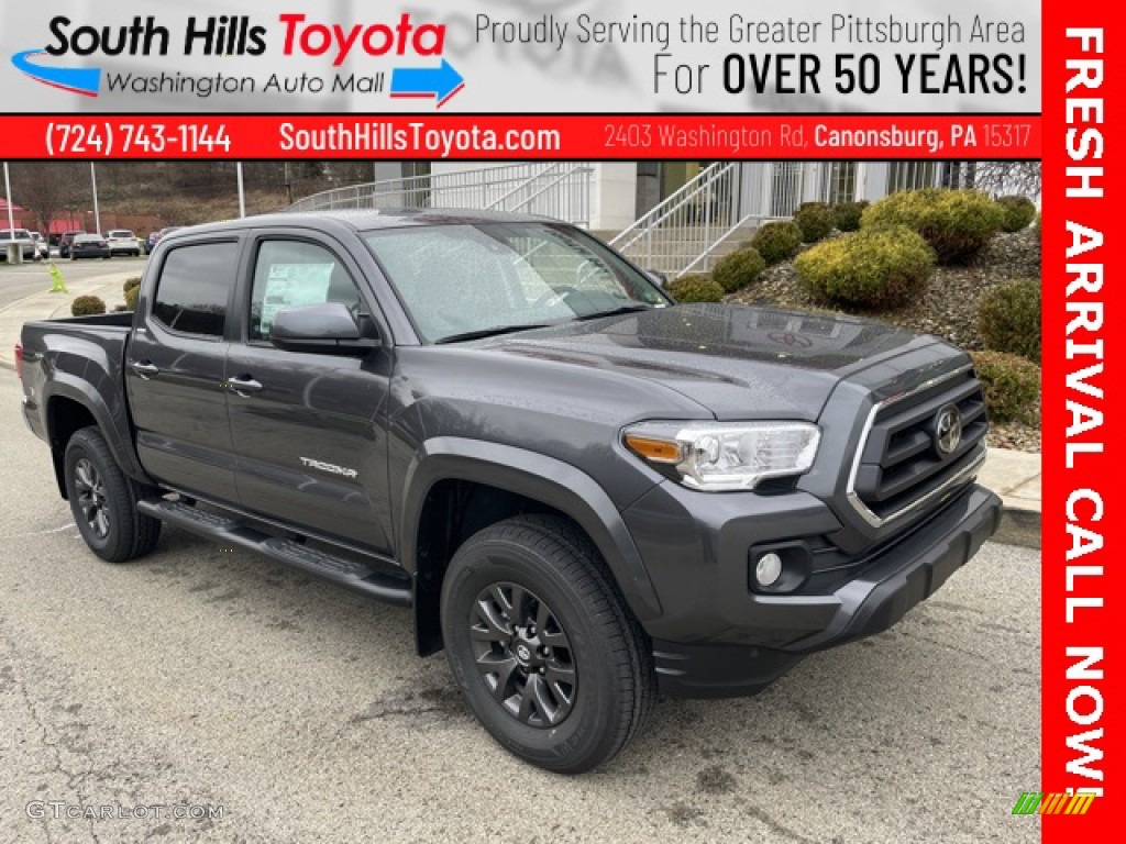 2023 Tacoma SR5 Double Cab - Magnetic Gray Metallic / Cement photo #1