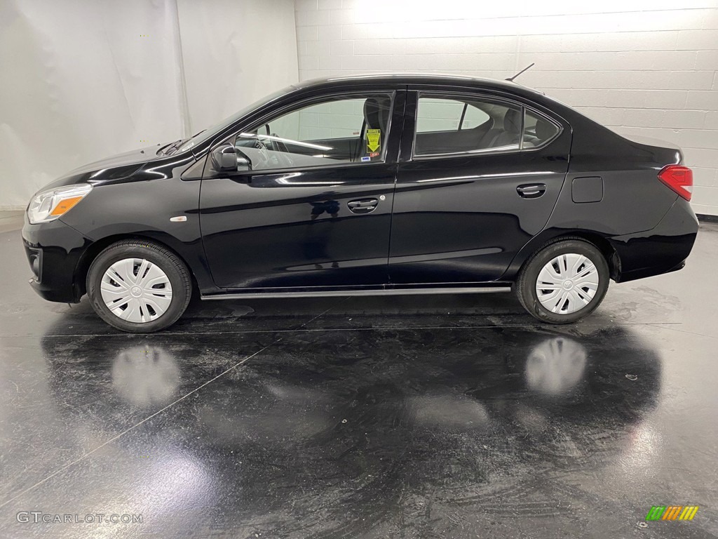 Mystic Black Metallic 2020 Mitsubishi Mirage G4 ES Exterior Photo #145299642