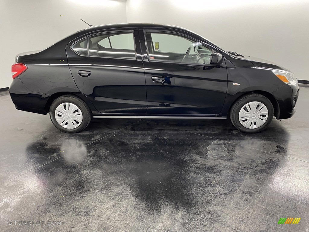 Mystic Black Metallic 2020 Mitsubishi Mirage G4 ES Exterior Photo #145299756