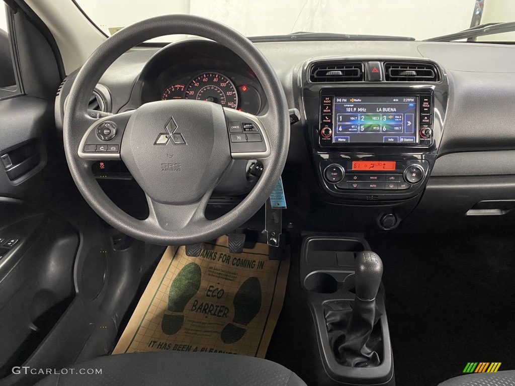 2020 Mitsubishi Mirage G4 ES Black Dashboard Photo #145299975