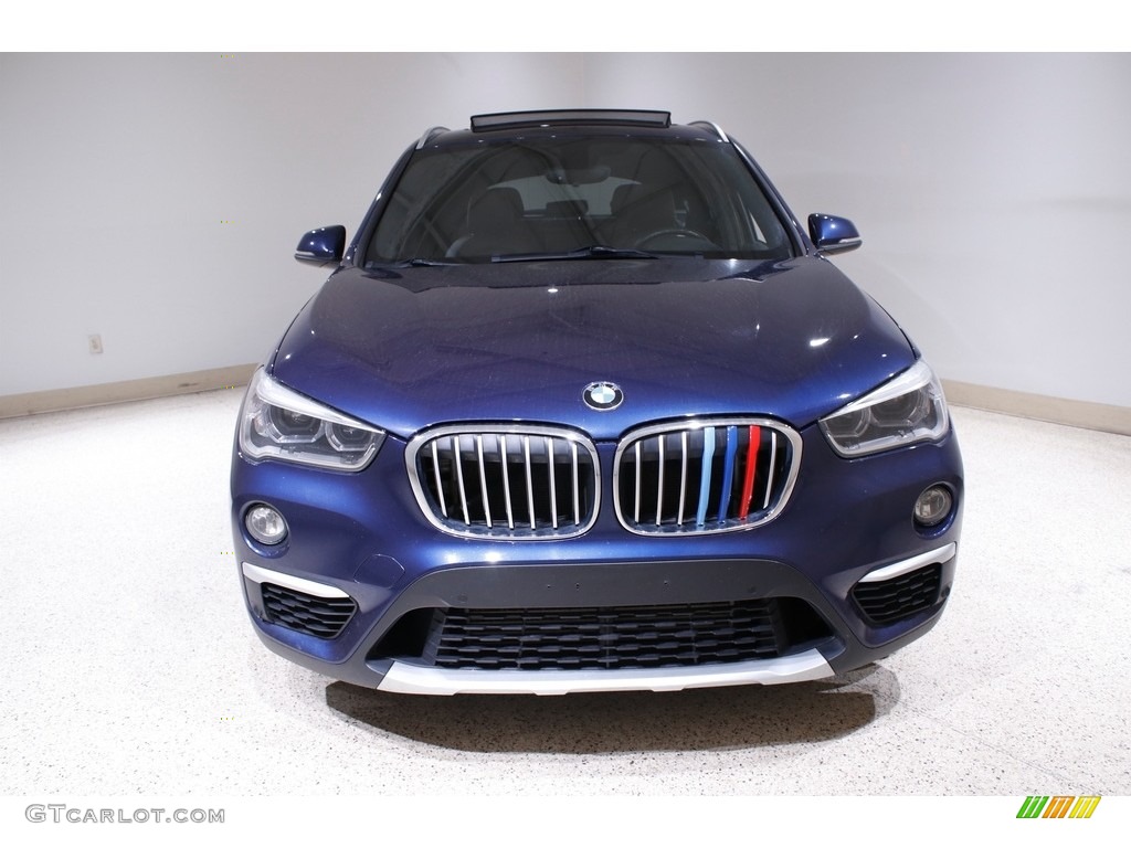 2016 X1 xDrive28i - Mediterranean Blue metallic / Mocha photo #2