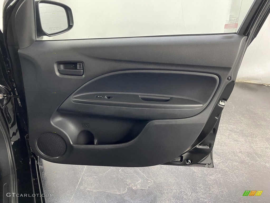 2020 Mitsubishi Mirage G4 ES Black Door Panel Photo #145300422