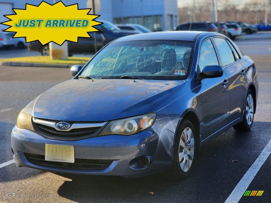 2011 Impreza 2.5i Sedan - Marine Blue Pearl / Carbon Black photo #1