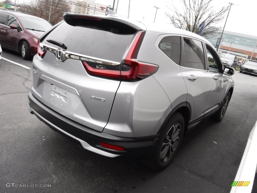 2020 CR-V EX AWD - Lunar Silver Metallic / Black photo #7