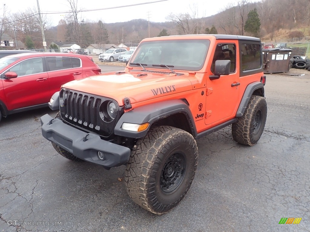 Punkn Metallic 2020 Jeep Wrangler Willys 4x4 Exterior Photo #145302414