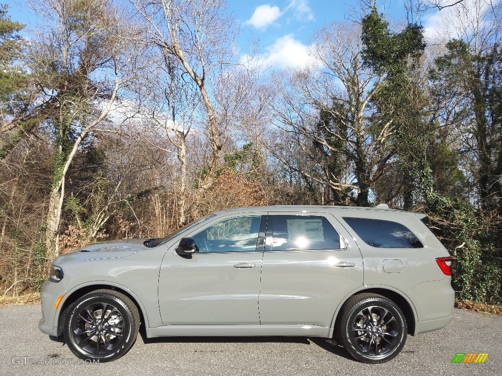 Destroyer Gray 2022 Dodge Durango GT Blacktop Exterior Photo #145302426