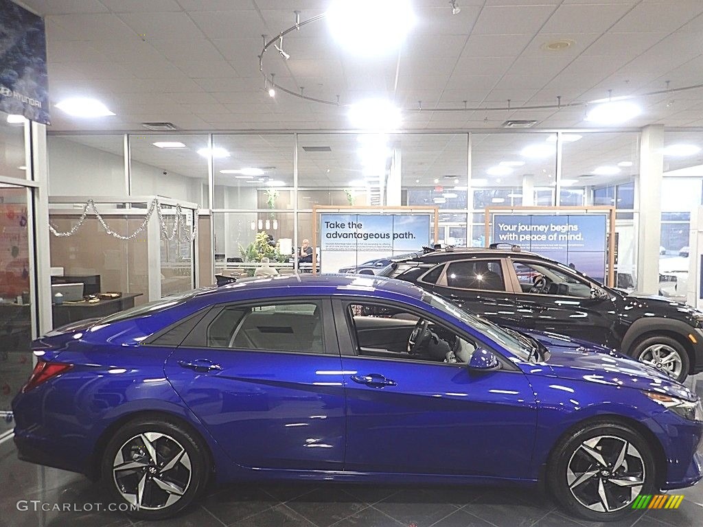 Intense Blue Hyundai Elantra