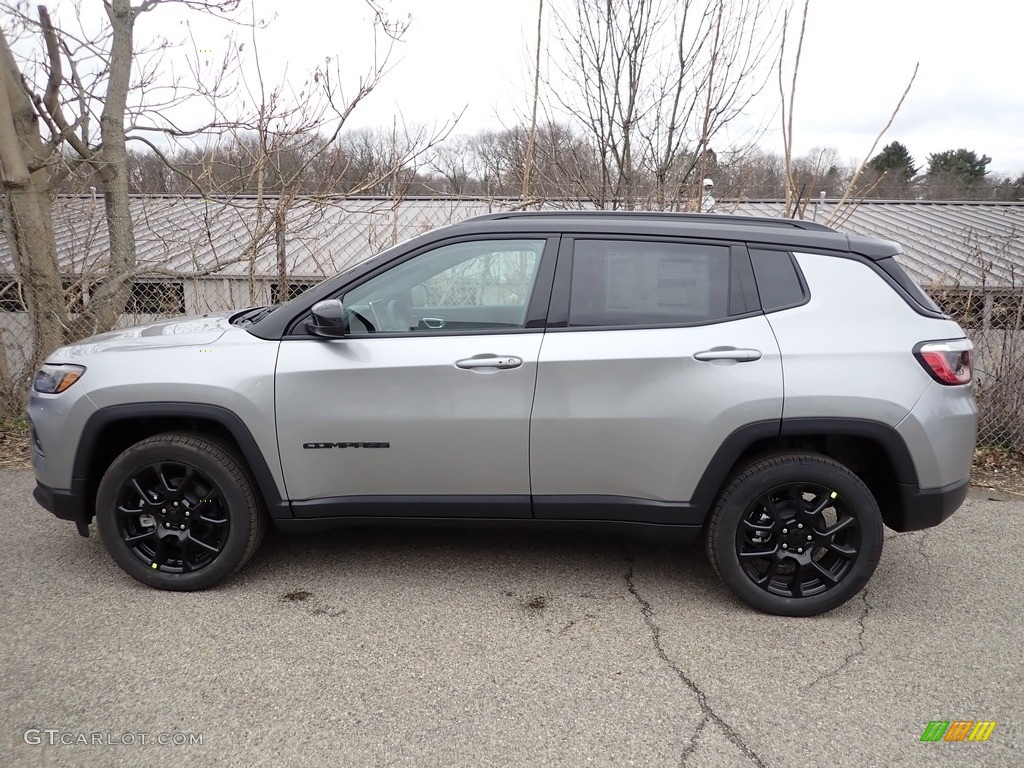 Billet Silver Metallic 2022 Jeep Compass Altitude 4x4 Exterior Photo #145302726