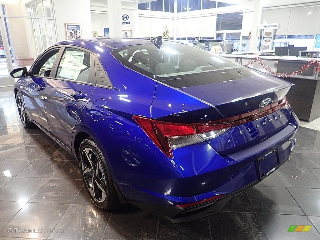 2023 Elantra SEL - Intense Blue / Medium Gray photo #5