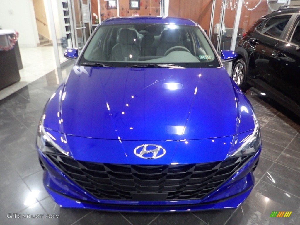 2023 Elantra SEL - Intense Blue / Medium Gray photo #7
