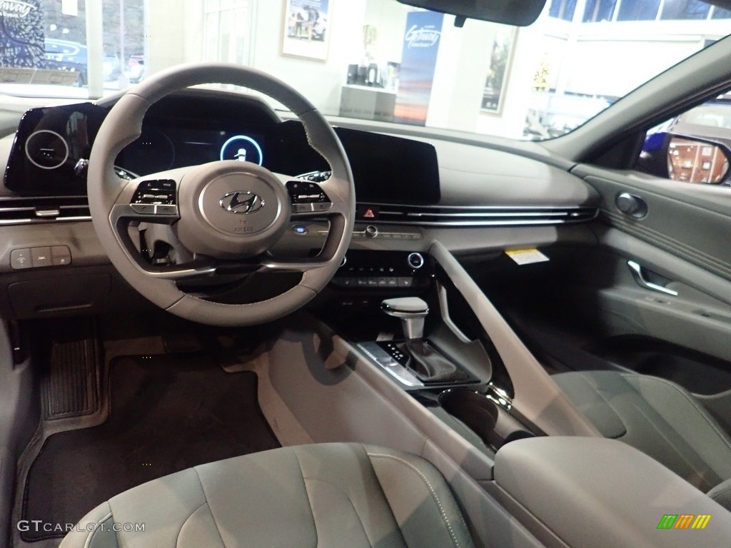 2023 Elantra SEL - Intense Blue / Medium Gray photo #12