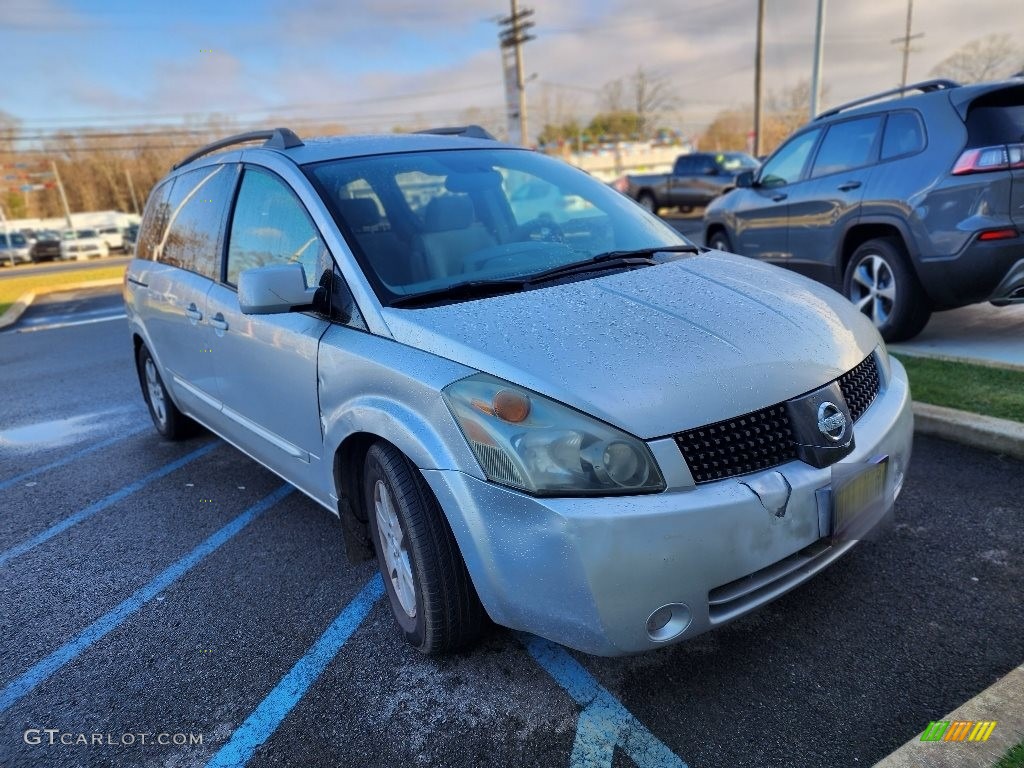 2005 Quest 3.5 SL - Silver Mist Metallic / Gray photo #2