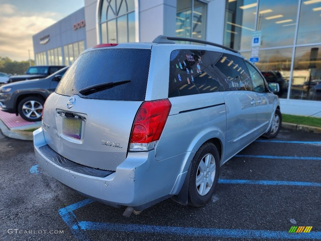 2005 Quest 3.5 SL - Silver Mist Metallic / Gray photo #3