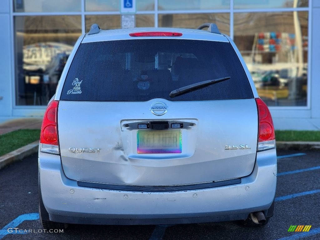 2005 Quest 3.5 SL - Silver Mist Metallic / Gray photo #4