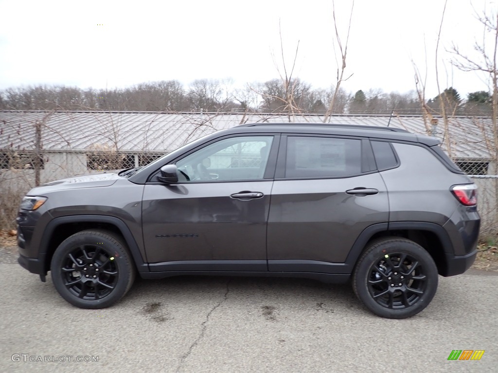 Granite Crystal Metallic 2022 Jeep Compass Altitude 4x4 Exterior Photo #145303074