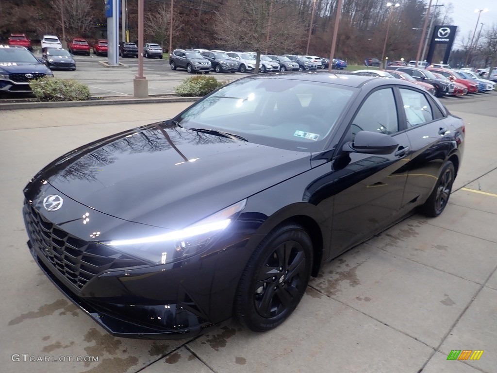 2023 Elantra SEL - Phantom Black / Black photo #7