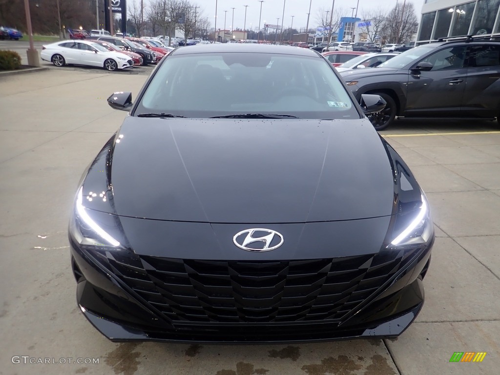 2023 Elantra SEL - Phantom Black / Black photo #8