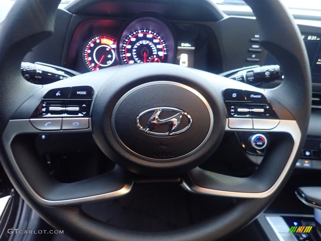 2023 Elantra SEL - Phantom Black / Black photo #15