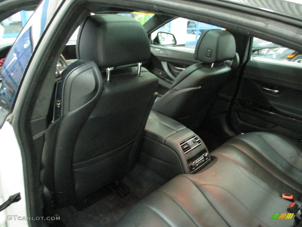 2017 6 Series 640i xDrive Gran Coupe - Alpine White / Black photo #25