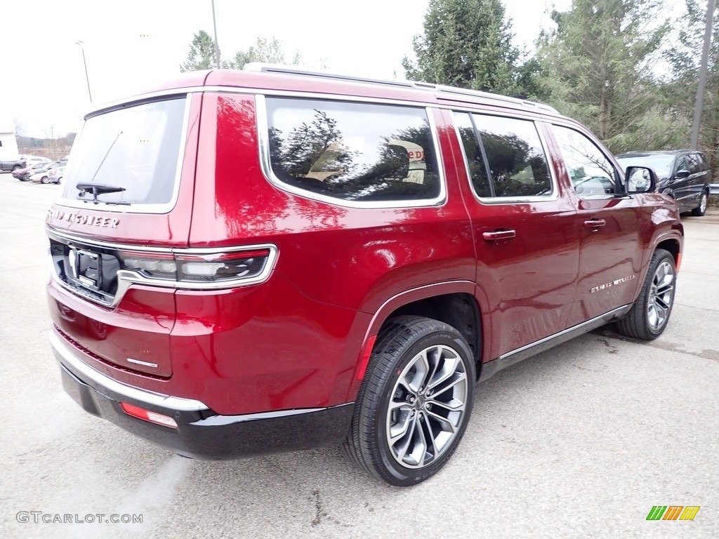 2022 Grand Wagoneer Series III 4x4 - Velvet Red Pearl / Global Black photo #5