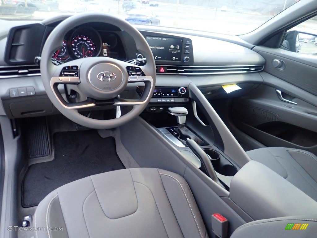 2023 Elantra SEL - Phantom Black / Medium Gray photo #13