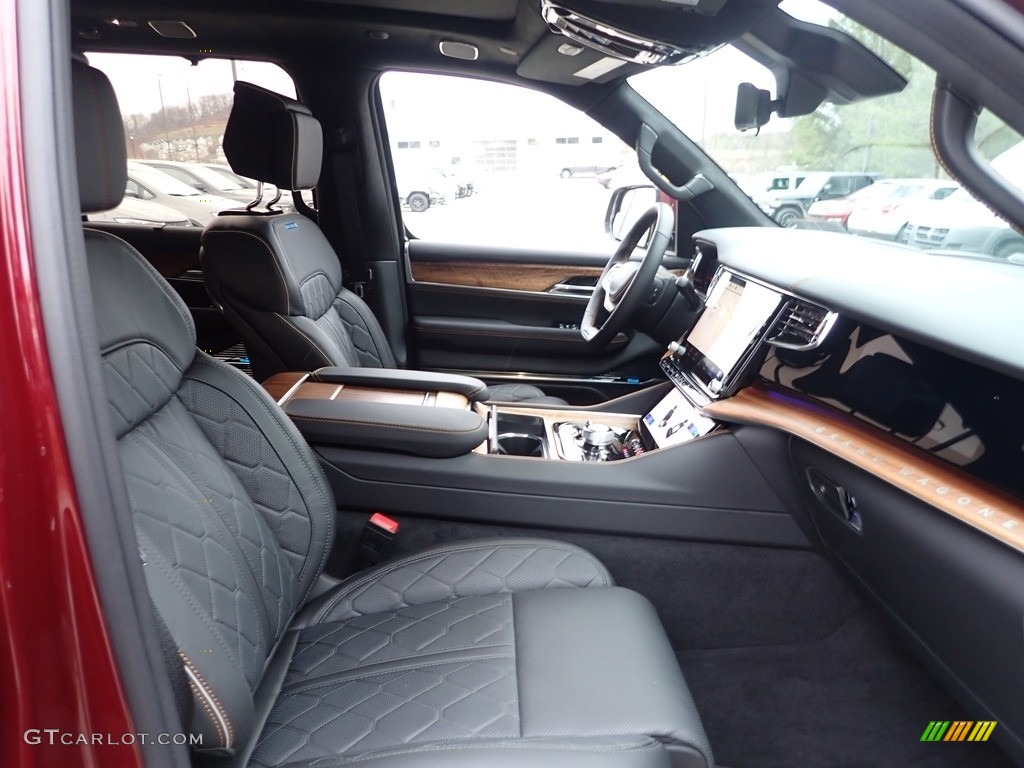 2022 Jeep Grand Wagoneer Series III 4x4 Front Seat Photo #145303554