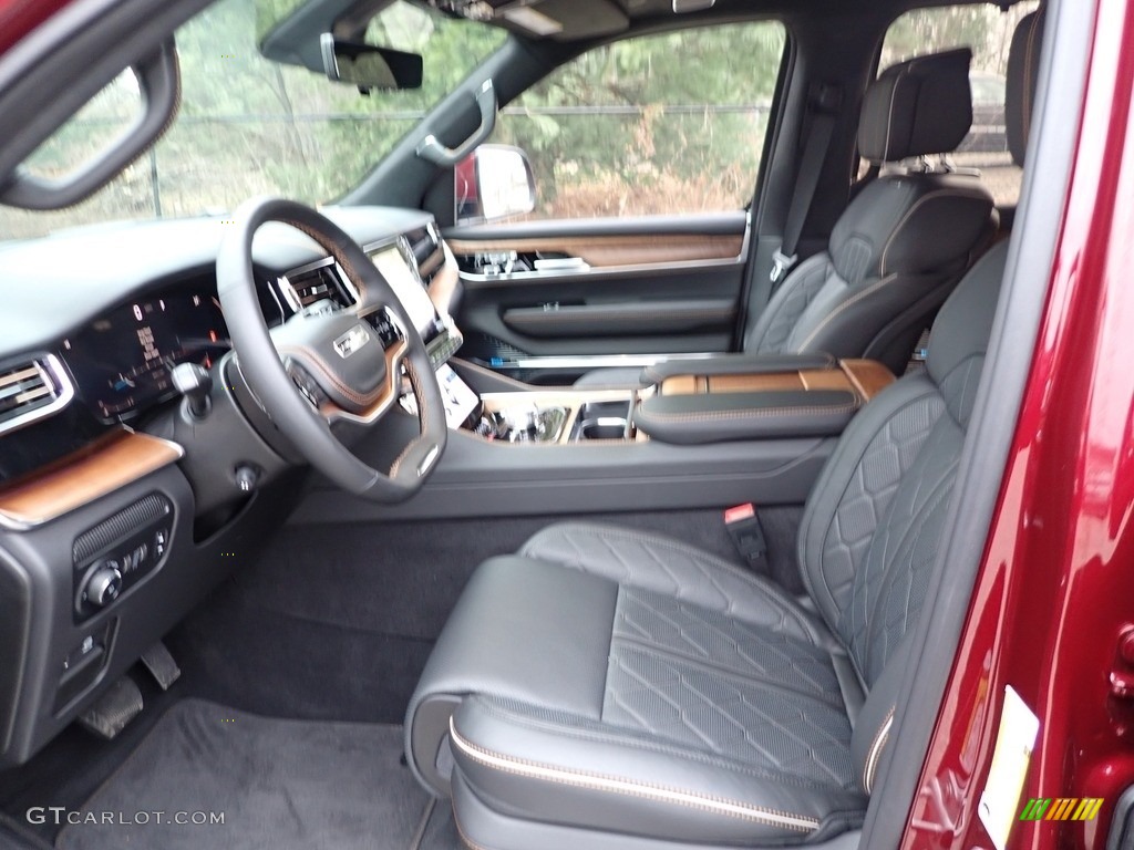 2022 Jeep Grand Wagoneer Series III 4x4 Interior Color Photos