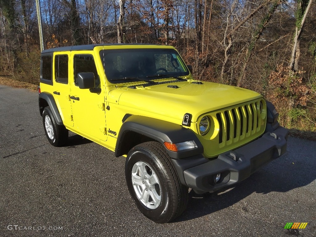 High Velocity 2023 Jeep Wrangler Unlimited Sport 4x4 Exterior Photo #145303779