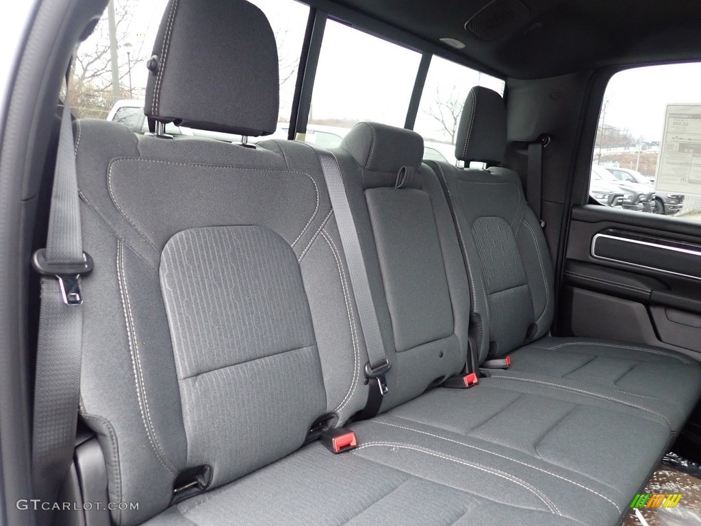 Black Interior 2023 Ram 1500 Big Horn Night Edition Crew Cab 4x4 Photo #145303875