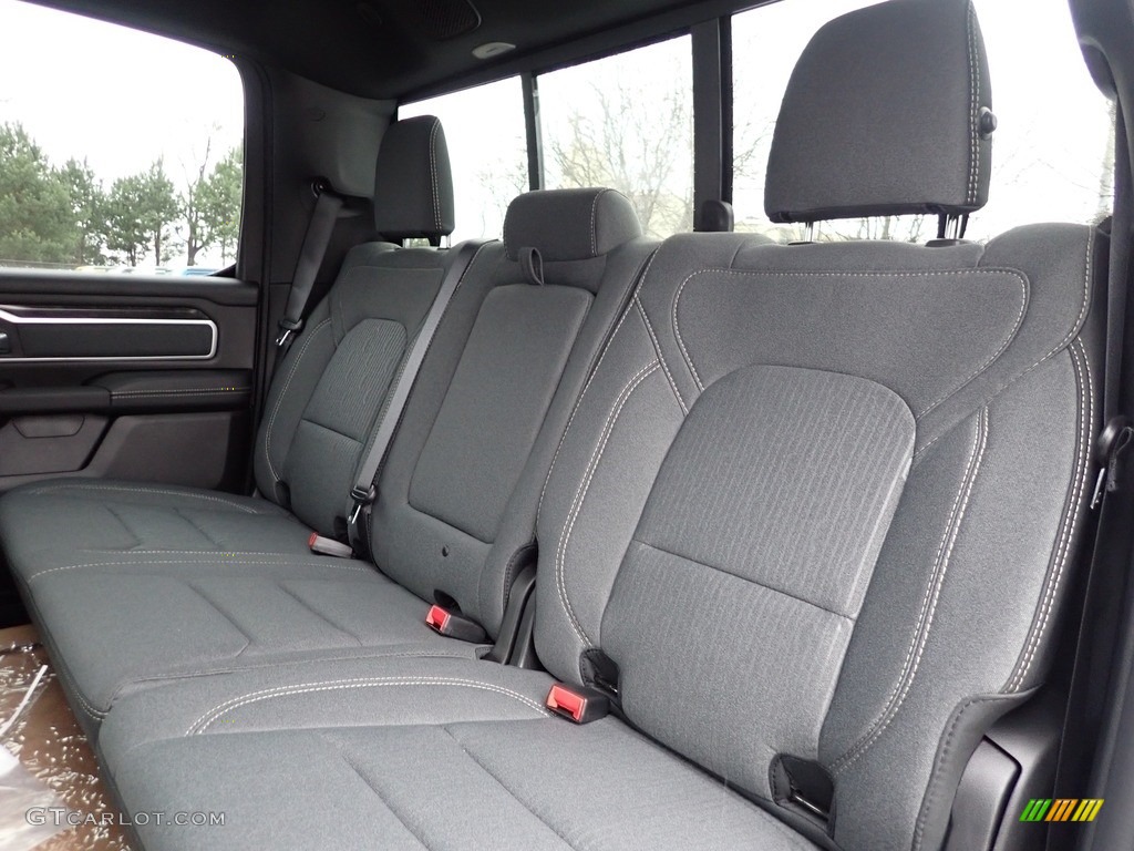 Black Interior 2023 Ram 1500 Big Horn Night Edition Crew Cab 4x4 Photo #145303902