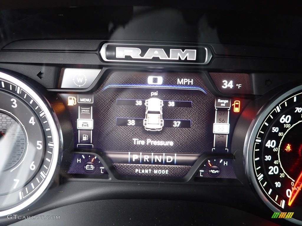 2023 Ram 1500 Big Horn Night Edition Crew Cab 4x4 Gauges Photo #145303971