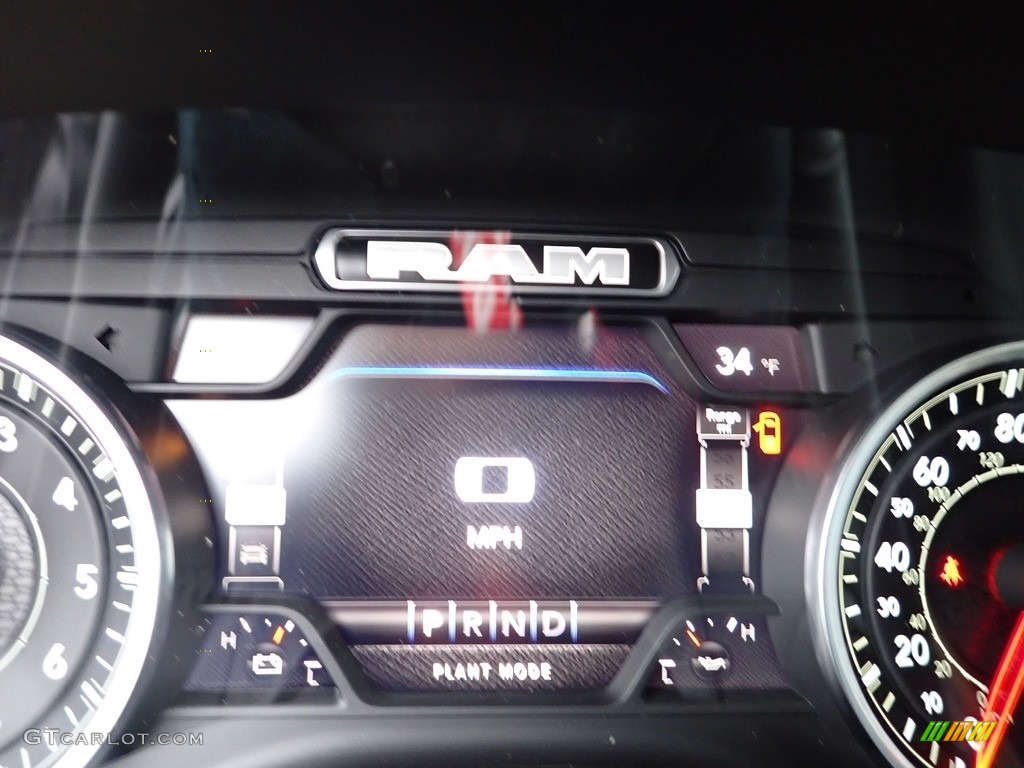 2023 Ram 1500 Big Horn Night Edition Crew Cab 4x4 Gauges Photo #145304256