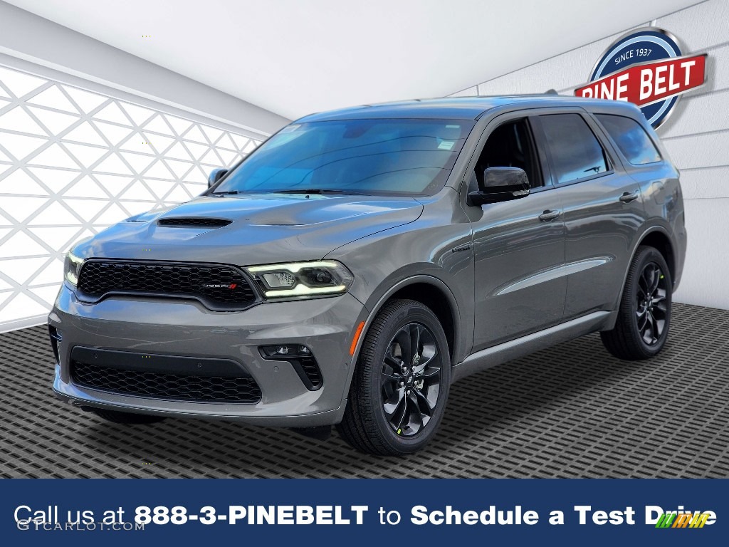 2022 Destroyer Gray Dodge Durango R/T AWD 145298228 Photo 2
