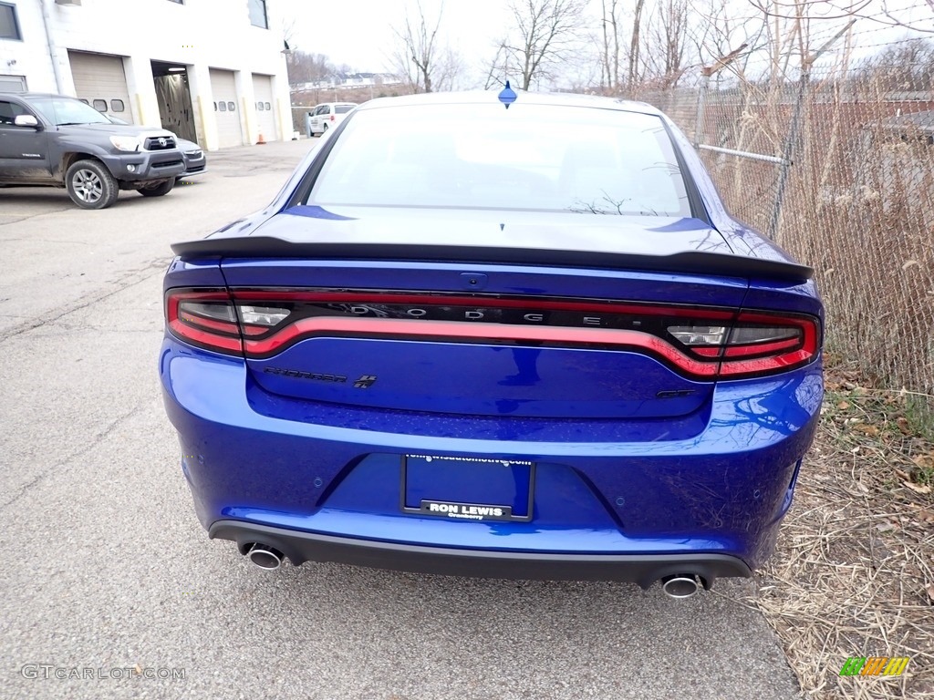 2022 Charger GT AWD - Indigo Blue / Black photo #6