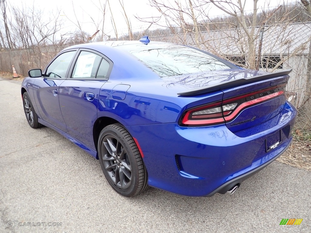 2022 Charger GT AWD - Indigo Blue / Black photo #7