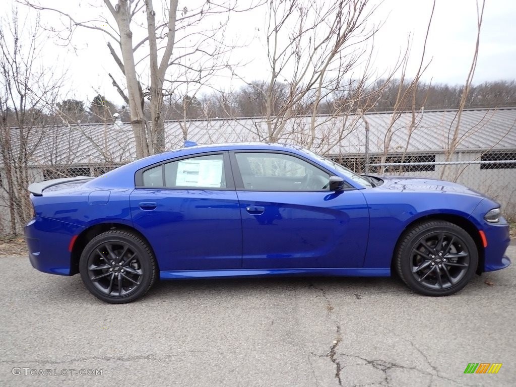Indigo Blue 2022 Dodge Charger GT AWD Exterior Photo #145304433