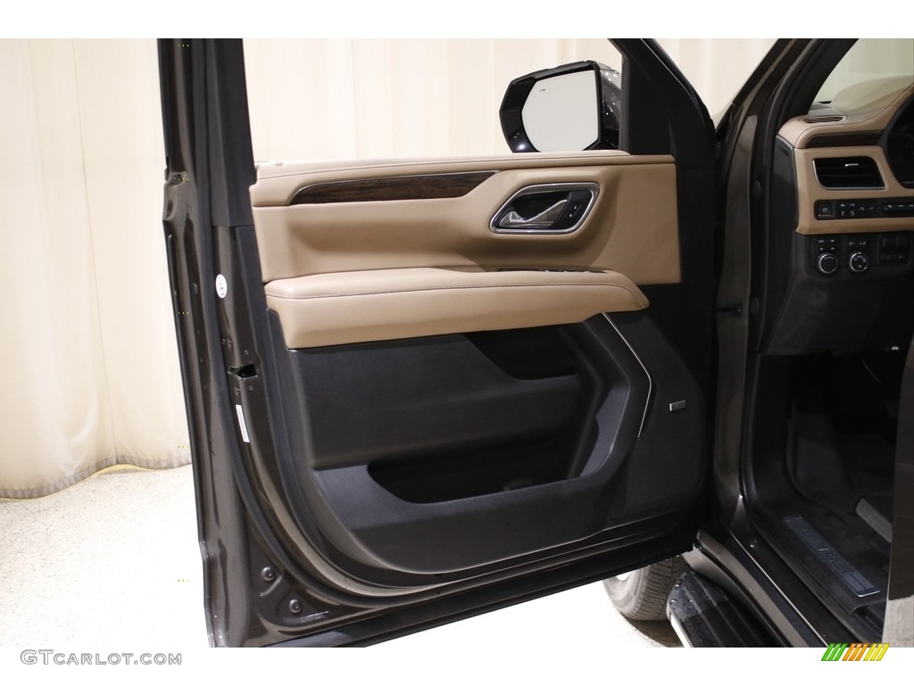 2021 Tahoe Premier 4WD - Graywood Metallic / Jet Black/Maple Sugar photo #4