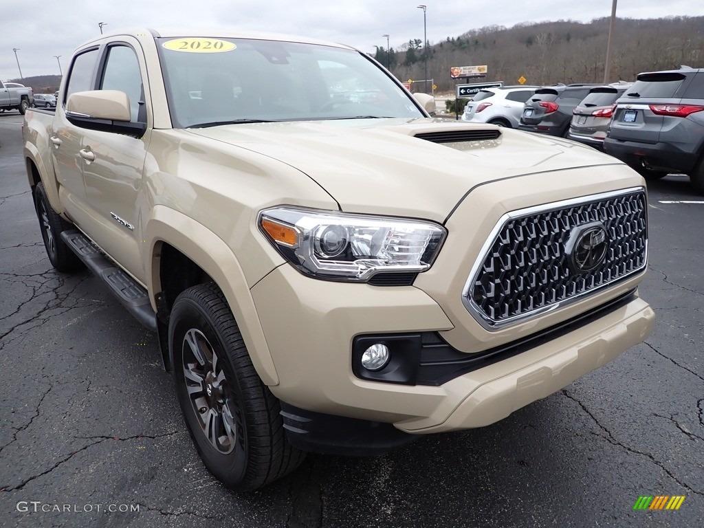 2019 Tacoma TRD Sport Double Cab 4x4 - Quicksand / TRD Graphite photo #10