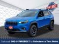 2022 Hydro Blue Pearl Jeep Cherokee X 4x4  photo #1