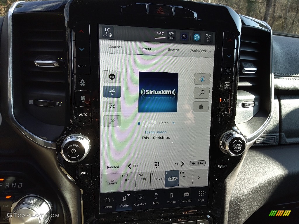 2022 1500 Laramie Crew Cab 4x4 - Delmonico Red Pearl / Black photo #23