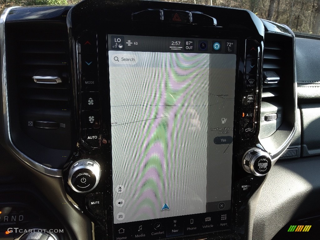 2022 1500 Laramie Crew Cab 4x4 - Delmonico Red Pearl / Black photo #24