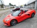 Front 3/4 View of 2020 Corvette Stingray Convertible
