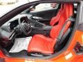 Adrenaline Red/Jet Black 2020 Chevrolet Corvette Stingray Convertible Interior Color