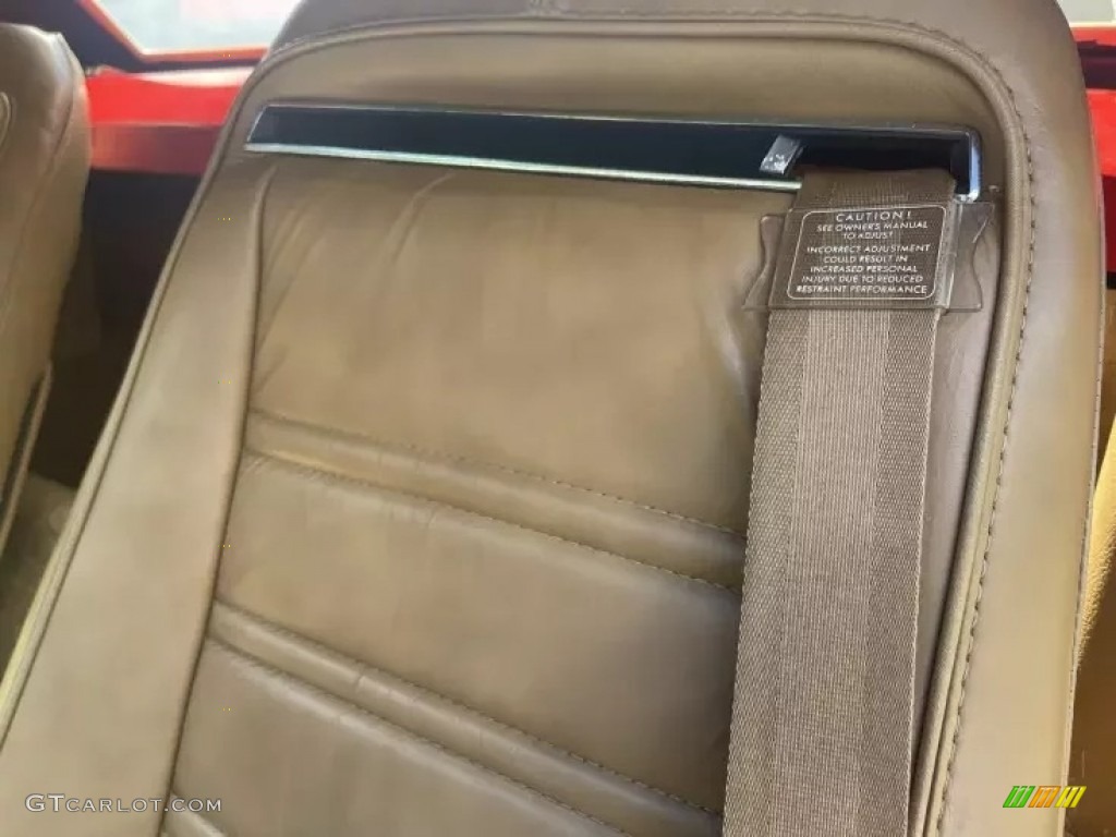 1975 Corvette Stingray Convertible - Mille Miglia Red / Medium Saddle photo #5