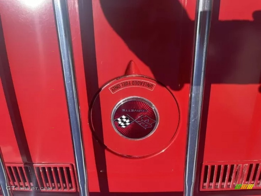 1975 Corvette Stingray Convertible - Mille Miglia Red / Medium Saddle photo #22