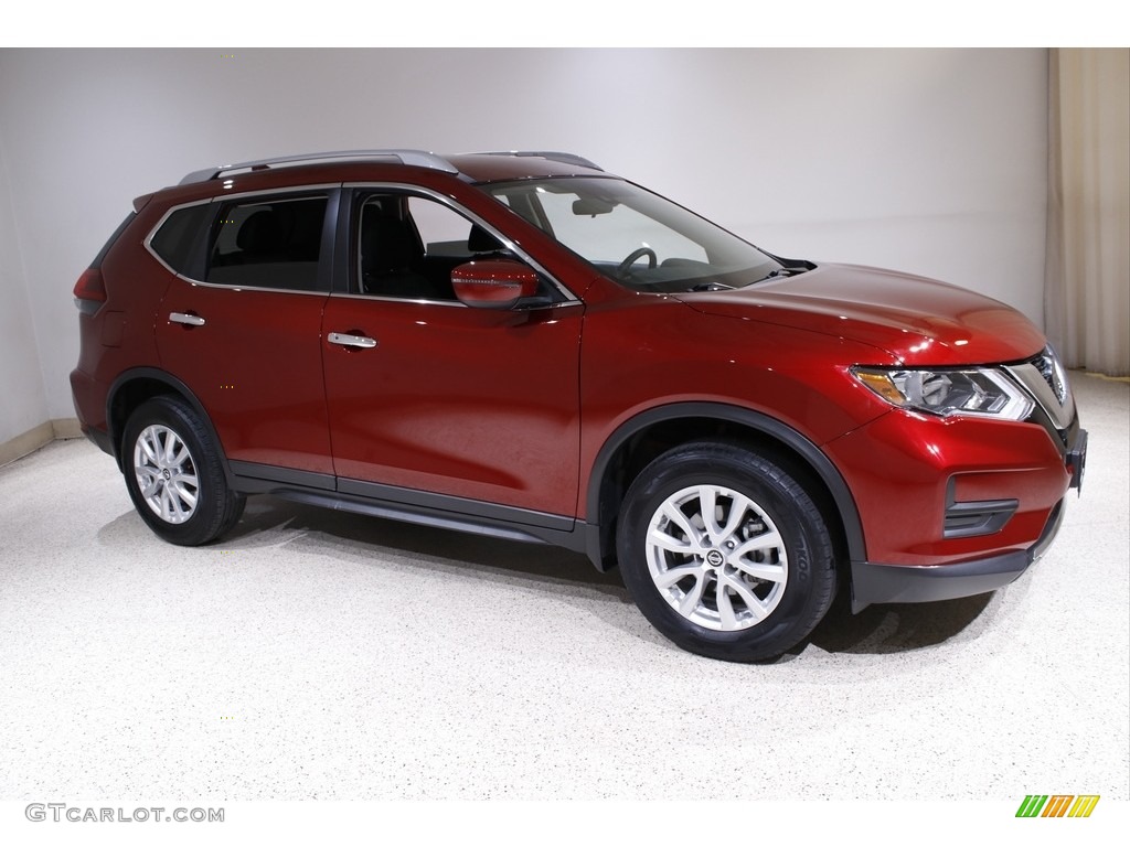 Scarlet Ember Tintcoat 2020 Nissan Rogue SV AWD Exterior Photo #145305741